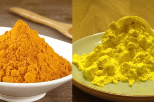 bột nghệ và tinh bột nghệ