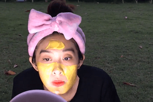 làm đẹp với tinh bột nghệ và sữa tươi