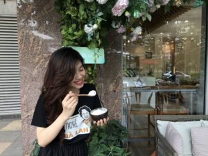 dùng tinh bột nghệ