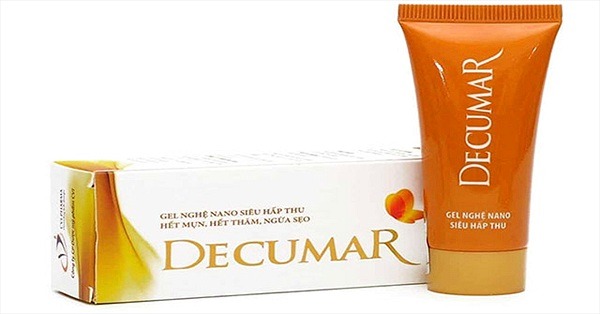 gel trị mụn Decumar new