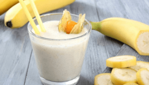 sinh tố nghệ chuối