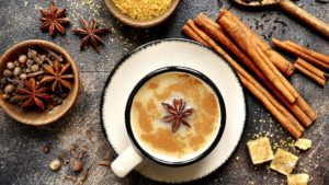 sinh tố nghệ quế