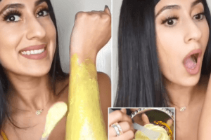 tẩy da chết bằng cao tinh nghệ