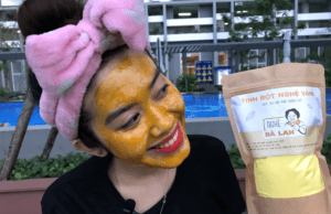 mặt nạ tinh bột nghệ