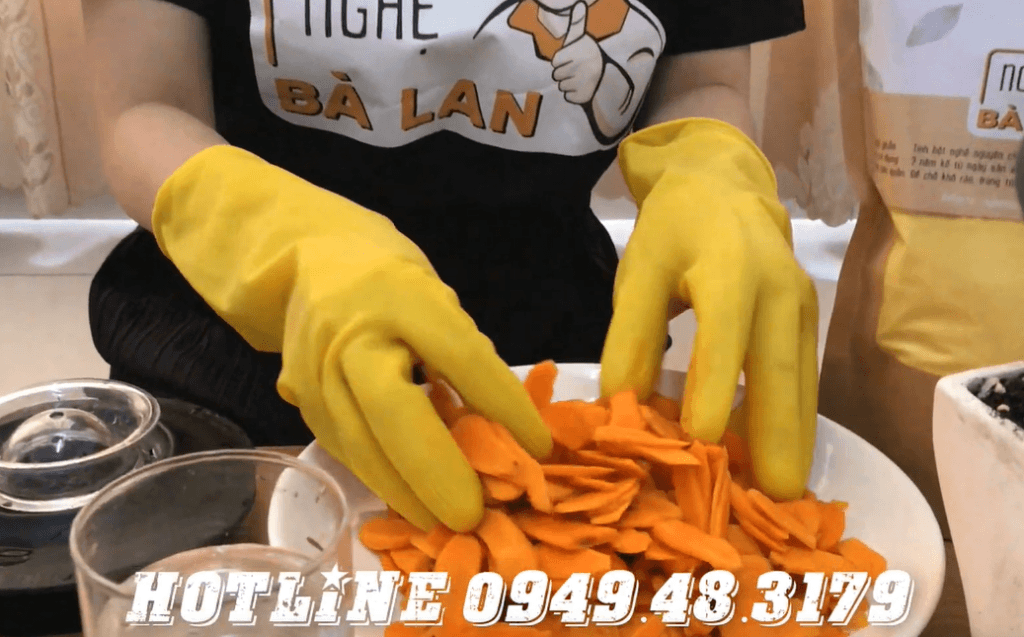 cách làm tinh bột nghệ đỏ tại nhà