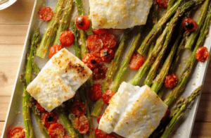 cá tuyết măng tây