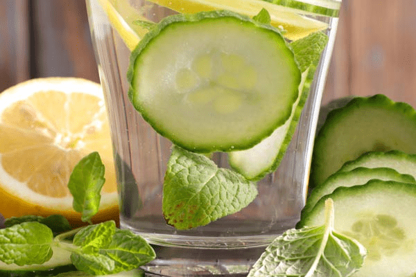 dưa chuột chanh gừng