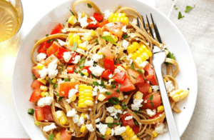 ngô luộc xào ớt chuông