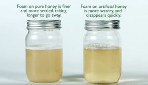 nước lọc thử mật ong