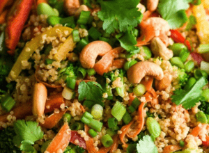 salad hạt quinoa