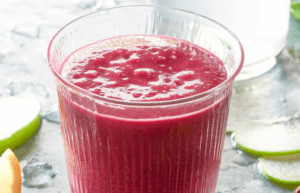 sinh tố củ cải