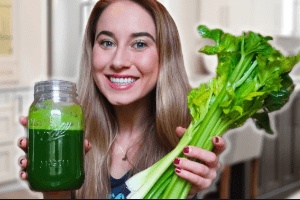 tác dụng và cách giảm cân bằng nước ép cần