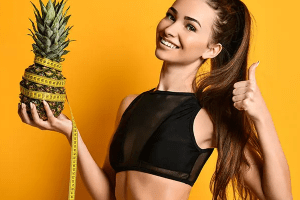 thực đơn giảm cân với dứa