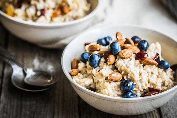 yến mạch hạnh nhân