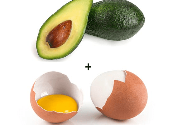 bơ lòng trắng trứng