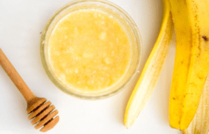 chuối và mật ong