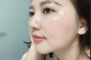 đắp mặt nạ rau má