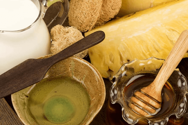 lòng trắng trứng sữa mật ong