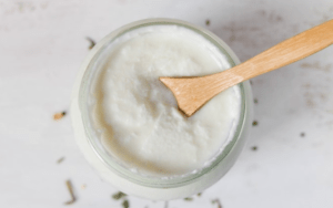 sữa chua dầu dừa