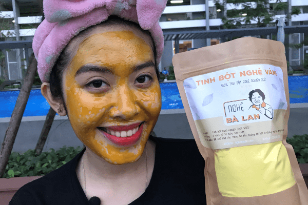 sữa tươi bột nghệ