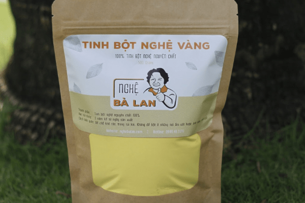 tinh bột nghệ vàng