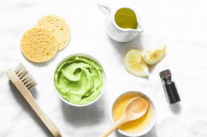 trà xanh dầu dừa