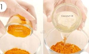 tinh bột nghệ dầu dừa