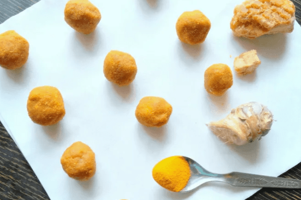 cách làm viên tinh bột nghệ