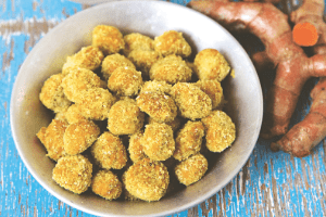 viên nghệ đen mật ong