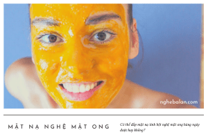 mặt nạ nghệ mật ong