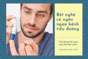 tinh bột nghệ có giúp ngăn ngừa bệnh tiểu đường