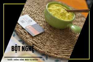 bột nghệ thuốc chống đông máu tự nhiên