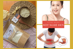 5 tác dụng của bột nghệ đen
