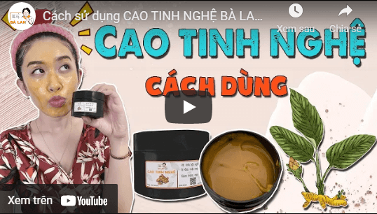 cách sử dụng cao tinh nghệ