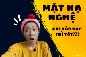 mặt nạ tinh bột nghệ