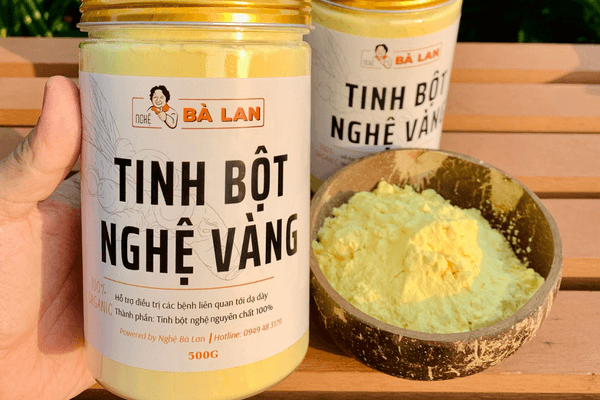 tinh bột nghệ vàng 500g